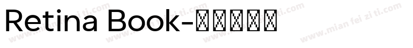 Retina Book字体转换
